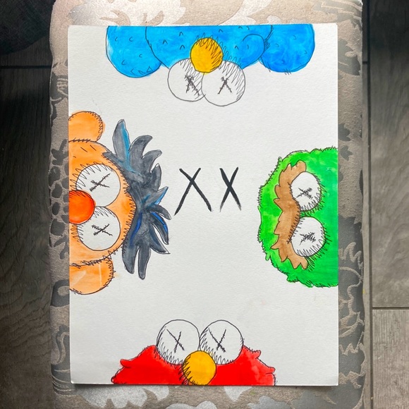Art Kaws X Sesame Street Poster Poshmark